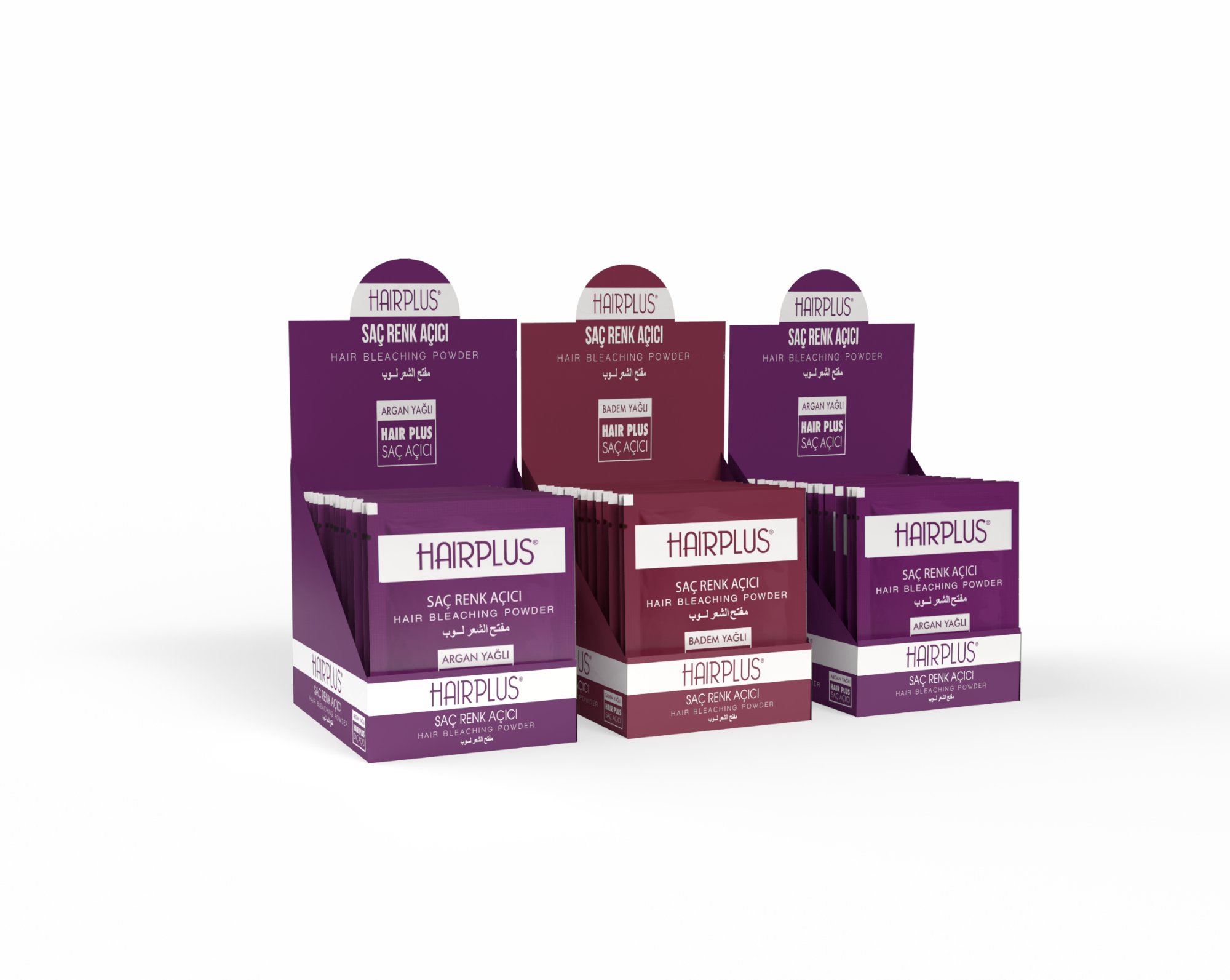 Üçlü Display Seti